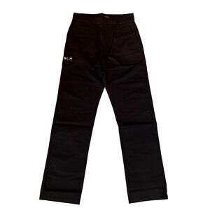 Tesla Black Pants Men's Size 32W 34L Slim Fit Embroidered Logo